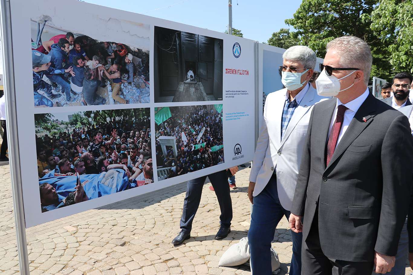 Gaziantep'te “Direnen Filistin” fotoğraf sergisi açıldı Gaziantep'te “Direnen Filistin” fotoğraf sergisi açıldı
